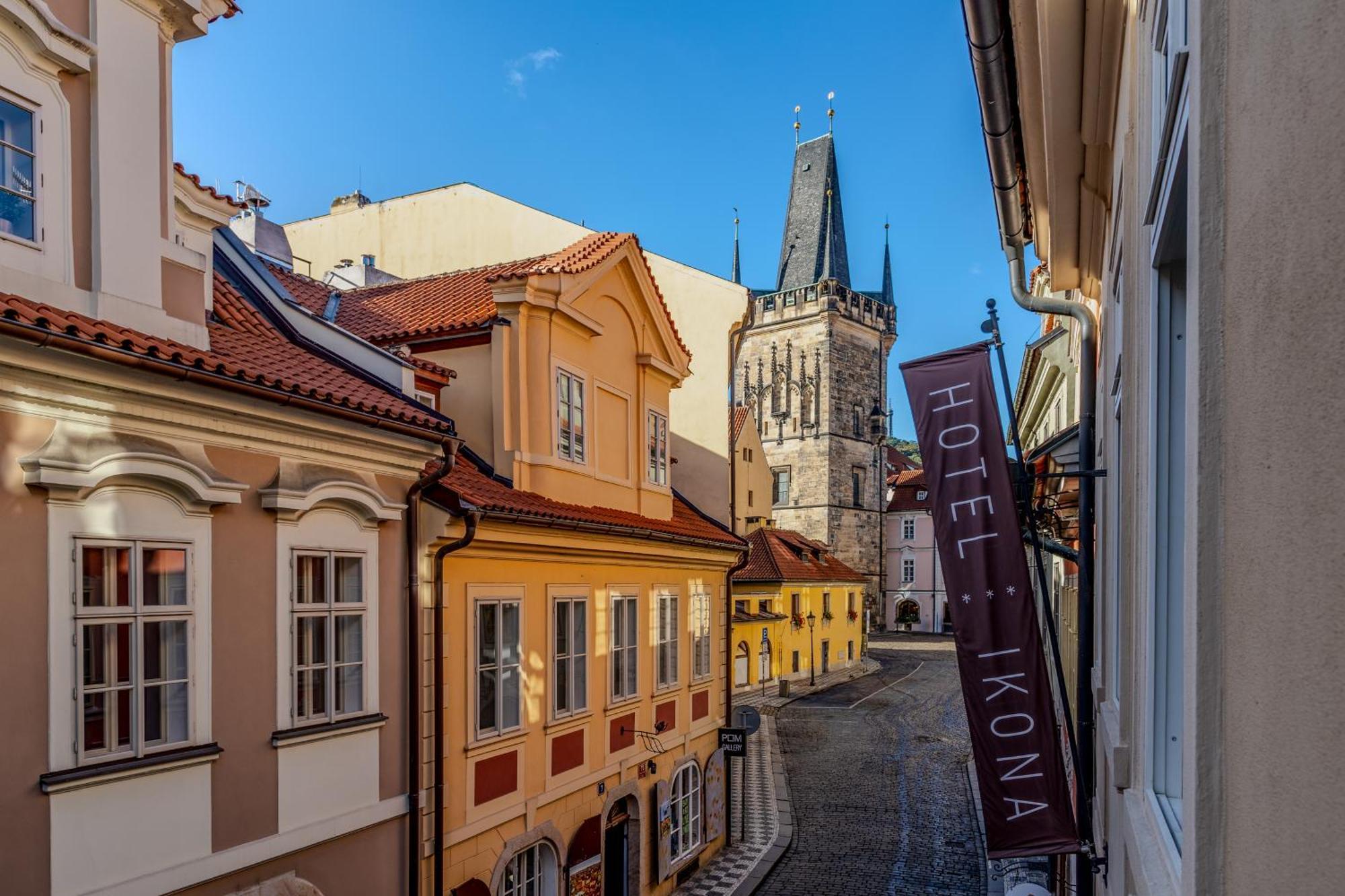 Hotel Ikona Prag Exterior foto