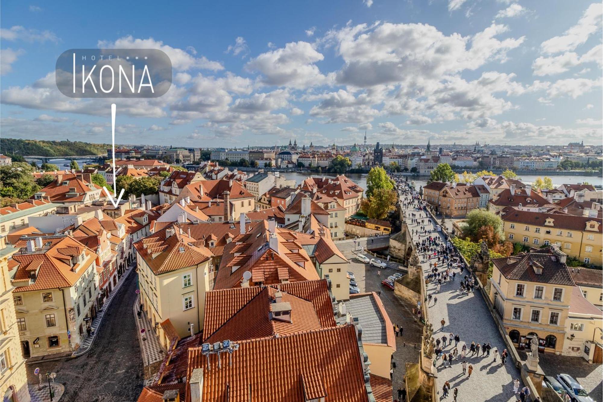 Hotel Ikona Prag Exterior foto