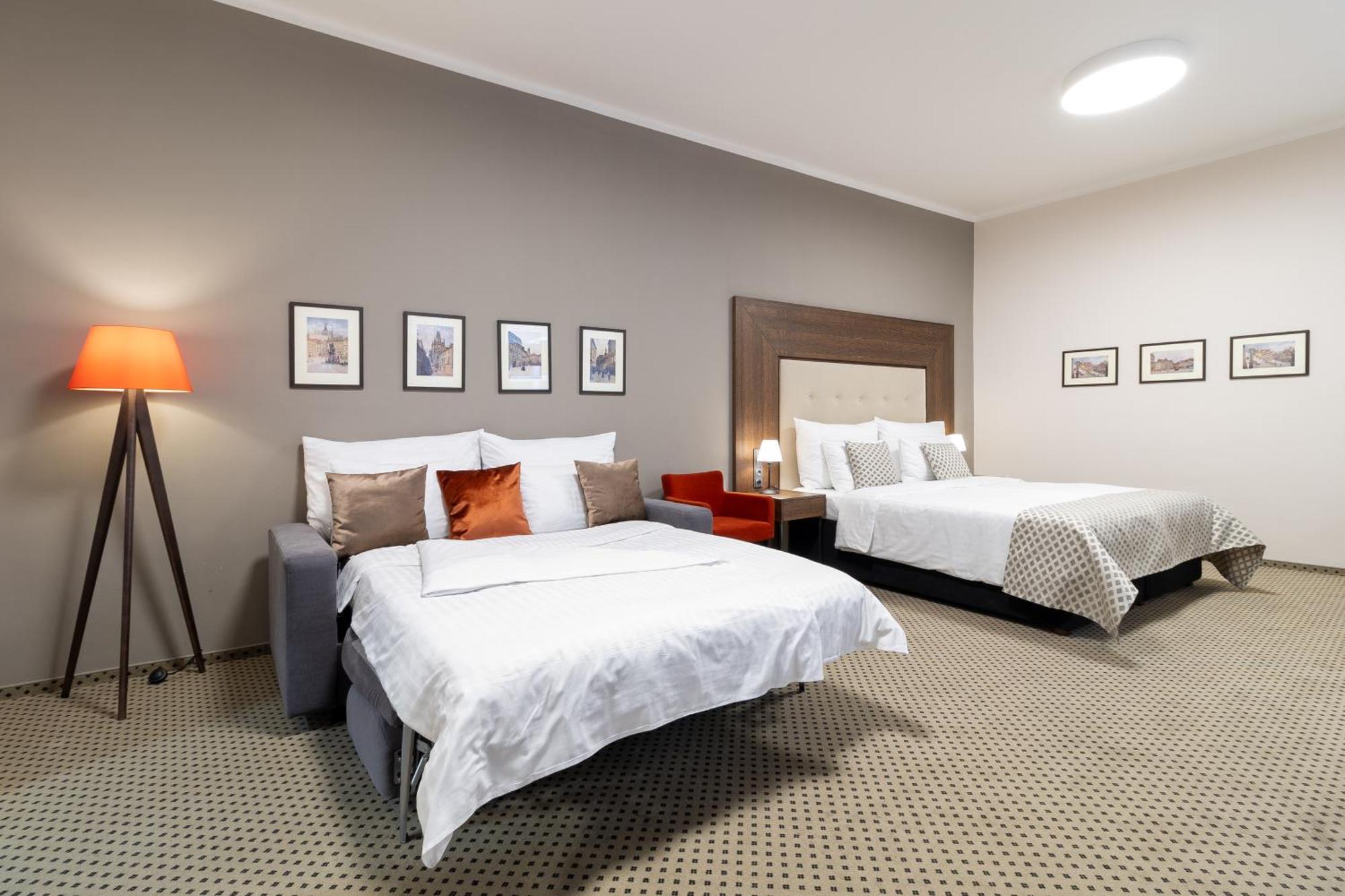 Hotel Ikona Prag Zimmer foto