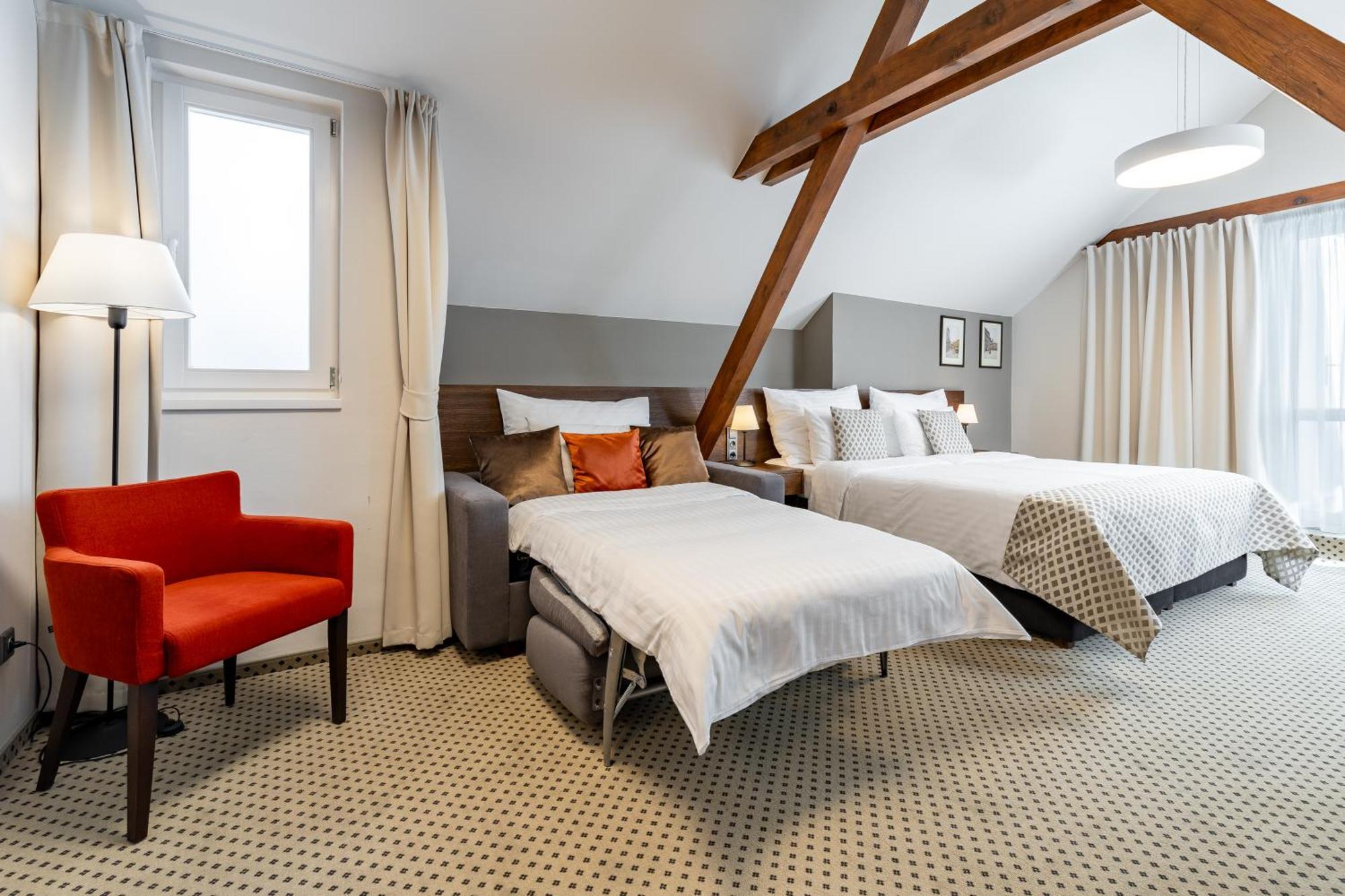 Hotel Ikona Prag Zimmer foto
